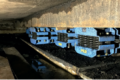 S-WP (R) - V steel spring (viscous damping)  vibration isolator S-WPV (R) -2071.../32